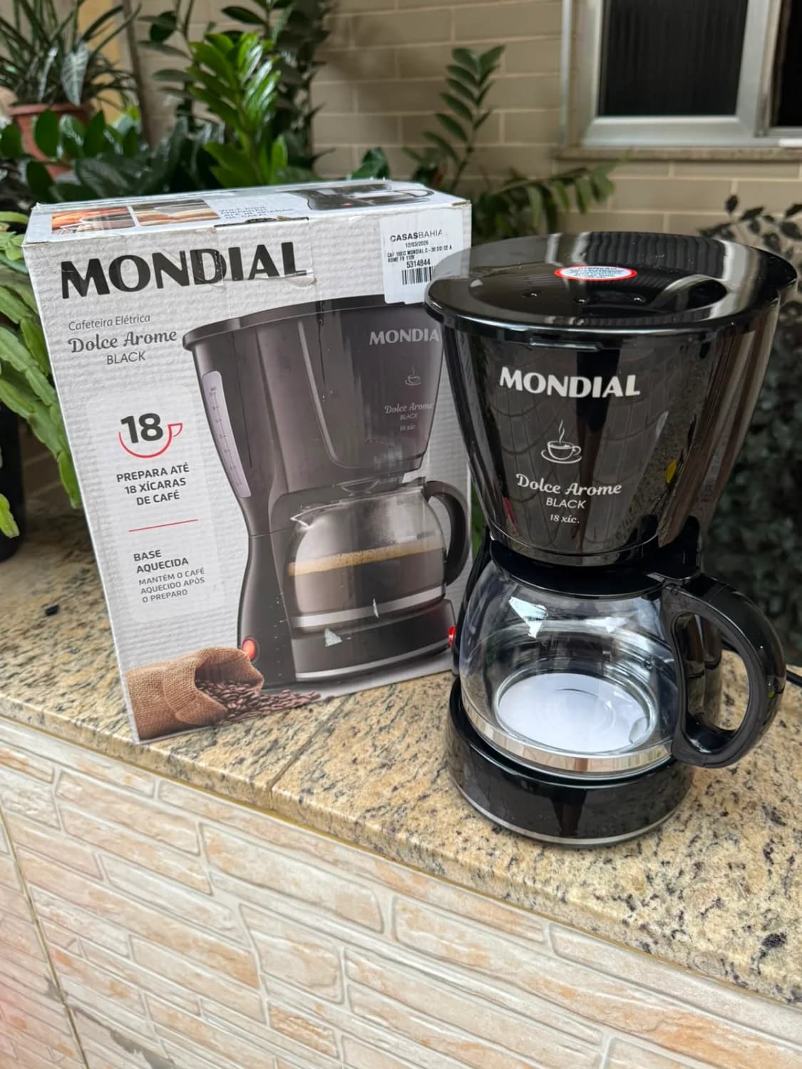 Cafeteira Elétrica Dolce Arome, Mondial, 550W - C-30-18X-FB - 1