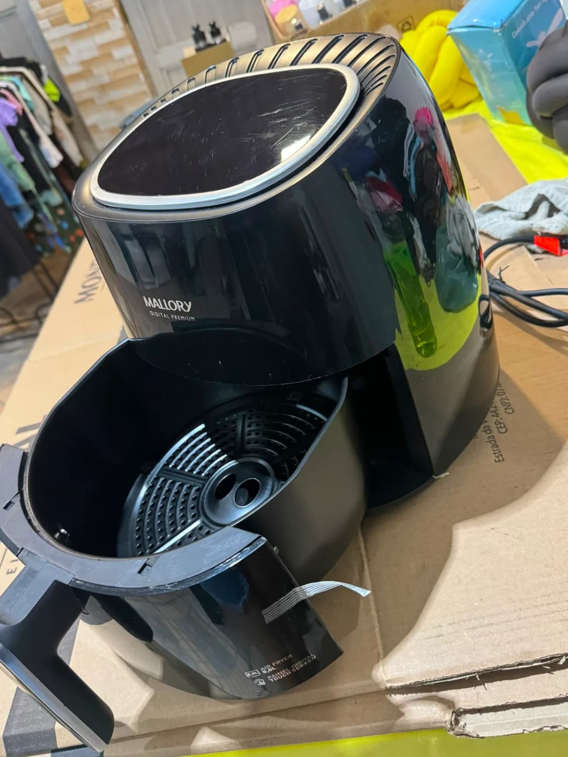 Fritadeira Mallory Air Fryer Digital Premium 5,5l ( 220 W ) - 1
