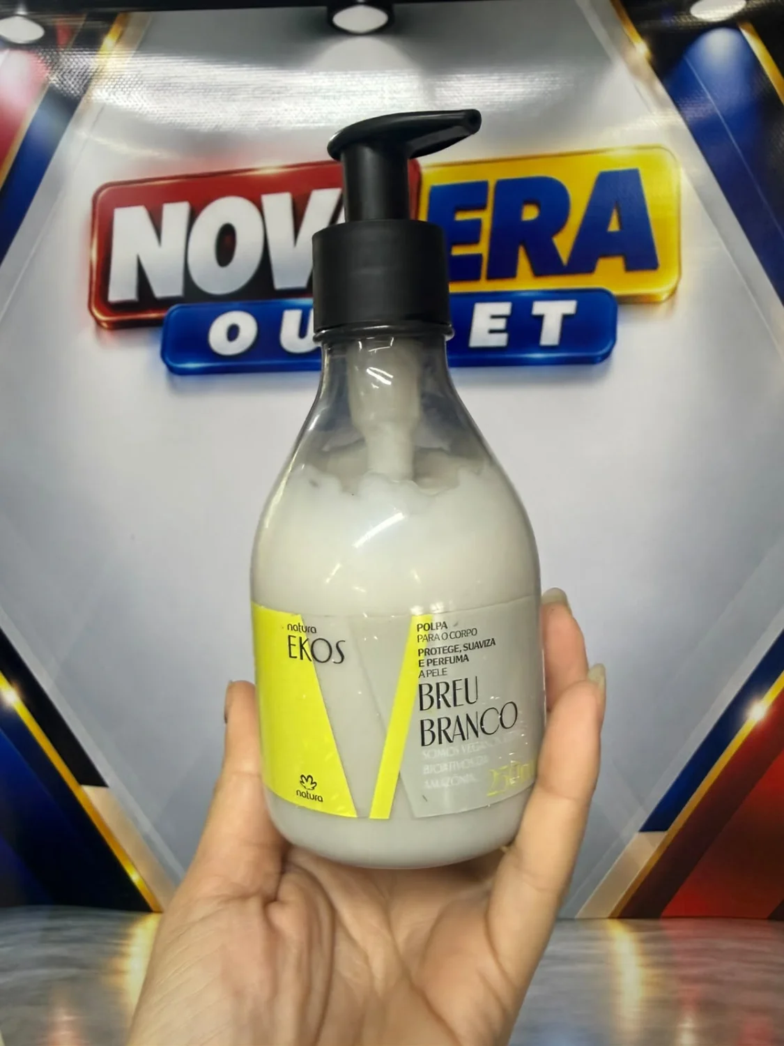 Polpa Hidratante Corporal Ekos Breu Branco 250ml Natura - 1