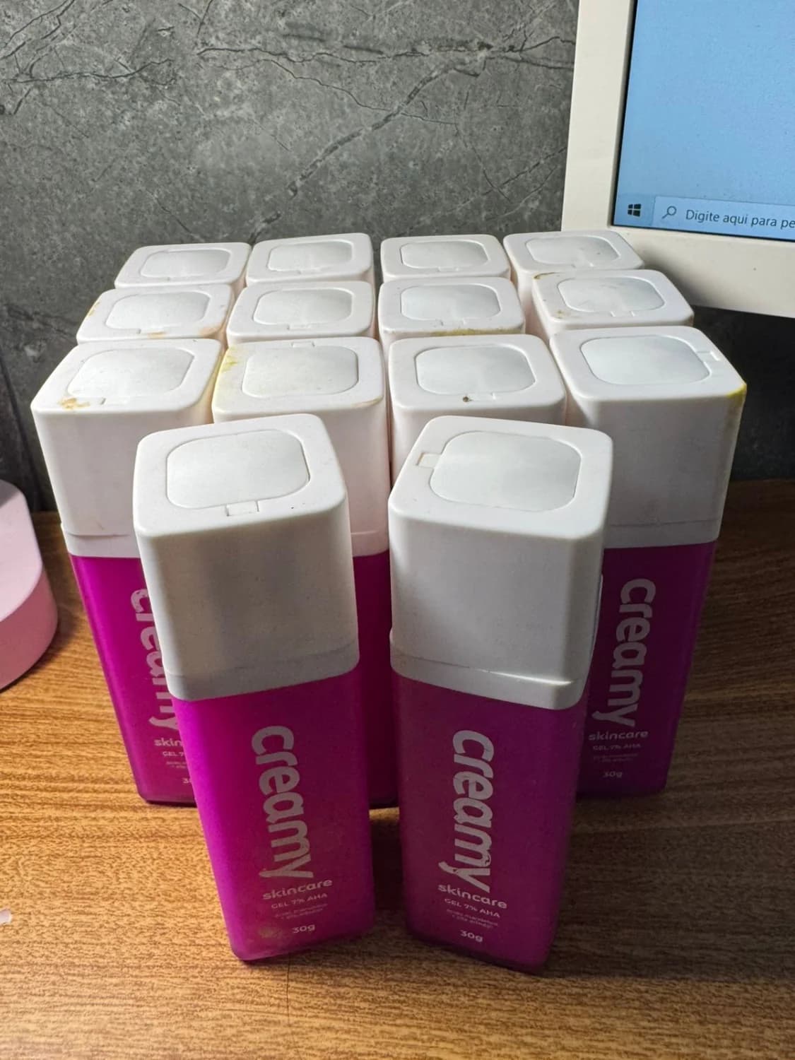 Creamy Skincare Gel Clareador Aha Ácido Mandélico Antiacne Creamy 30g - 2