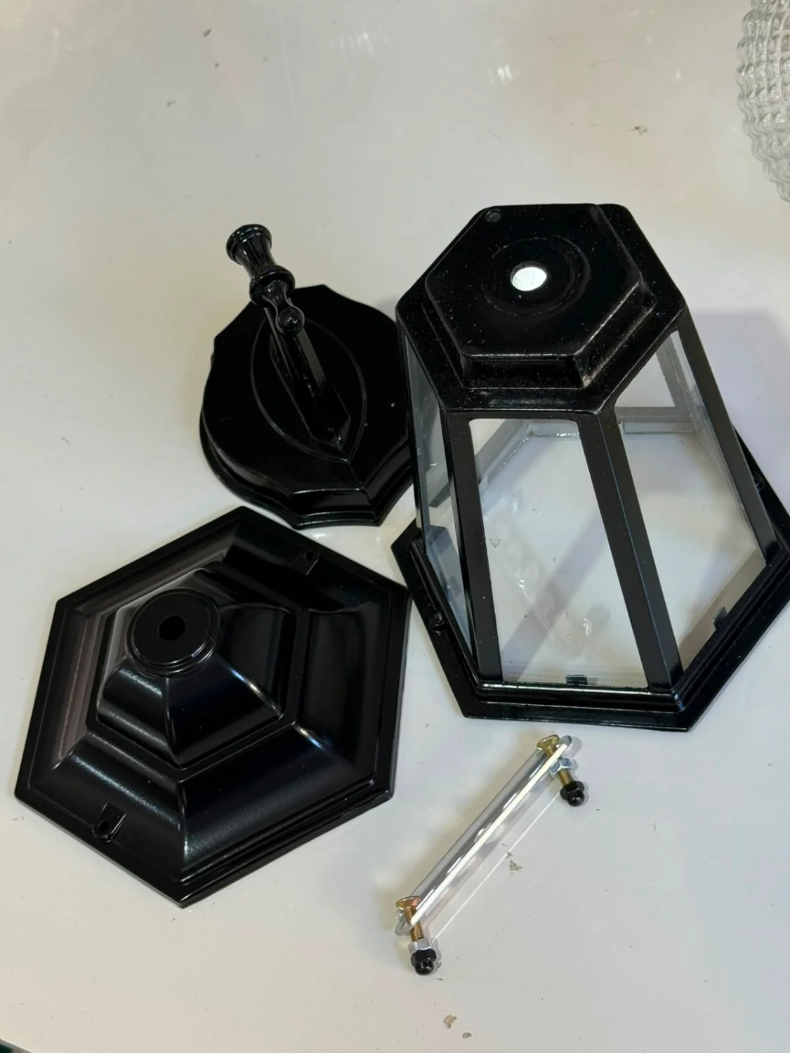 Lustre preto. - 1