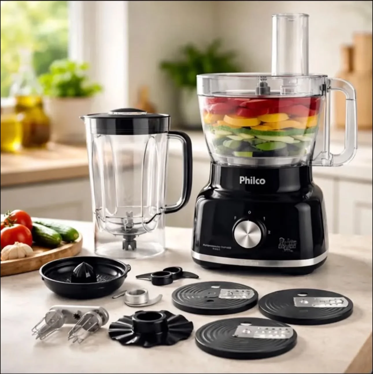 Multiprocessador PMP1600P 9 Em 1 1700W Philco - 1