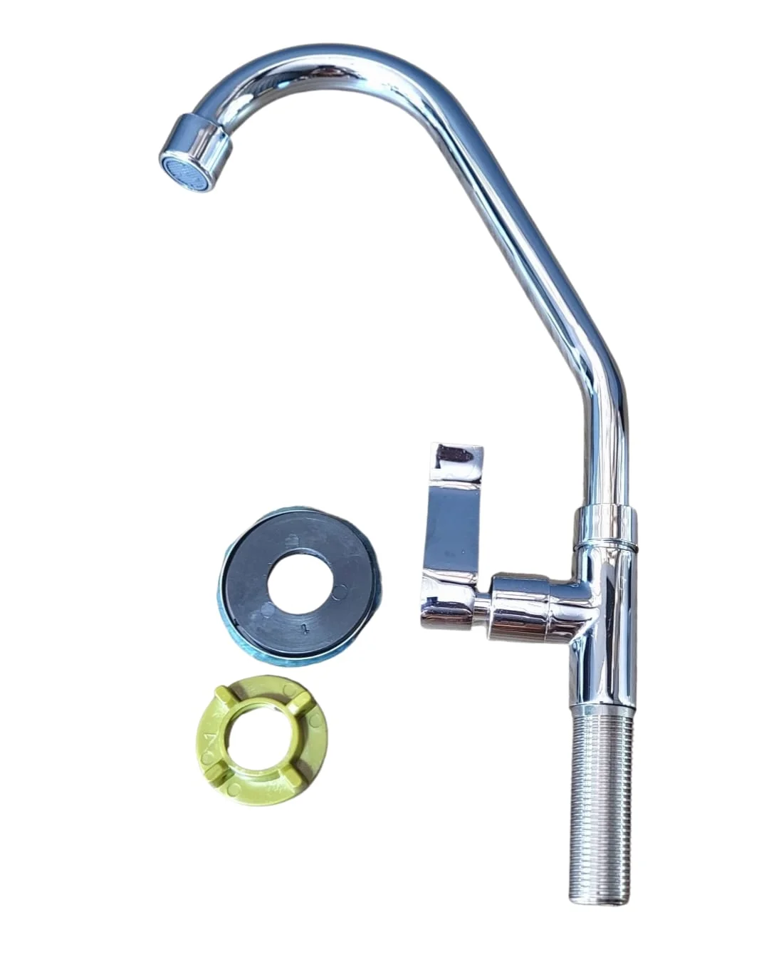 TORNEIRA DE COZINHA BANCADA AÇO INOX - ¼ DE VOLTA - 1