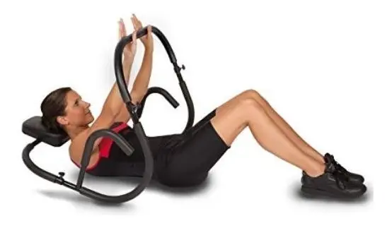 APARELHO ABDOMINAL DE ARCO (AB ROLLER) COM APOIO DE CABEÇA E PESCOÇO - 2