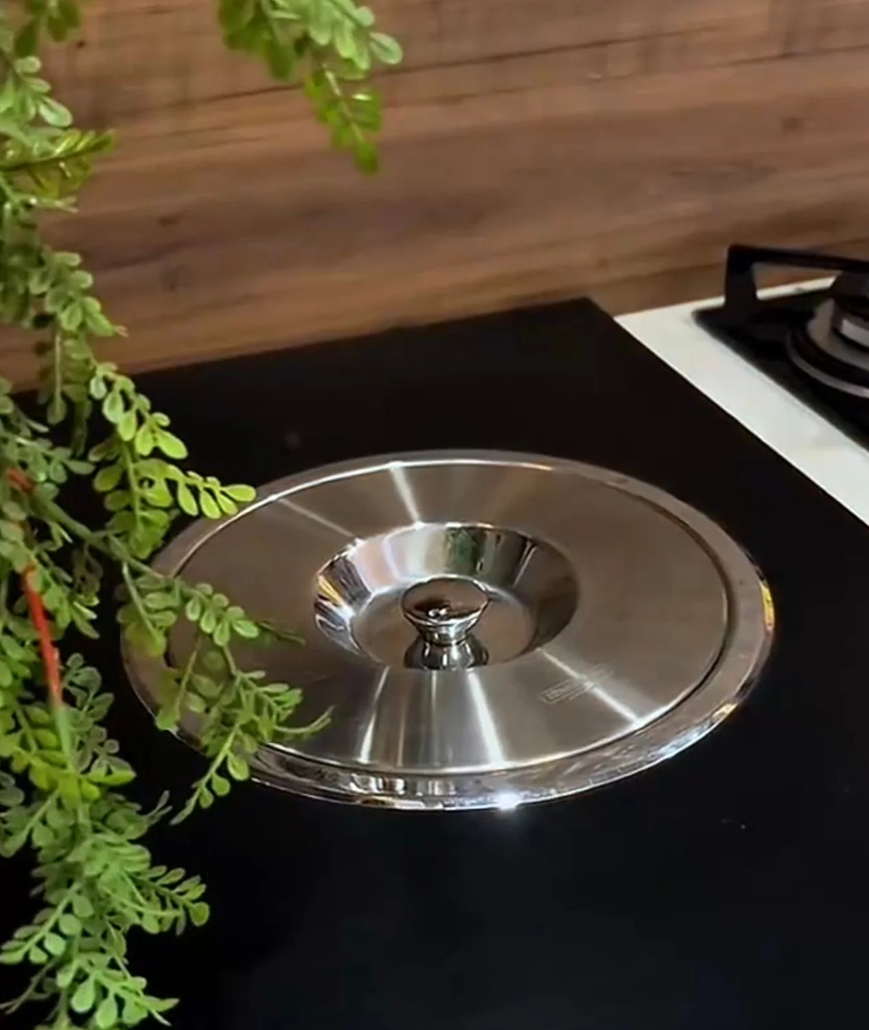 LIXEIRA DE EMBUTIR TRAMONTINA COM TAMPA EM AÇO INOX | 5 LITROS - 3