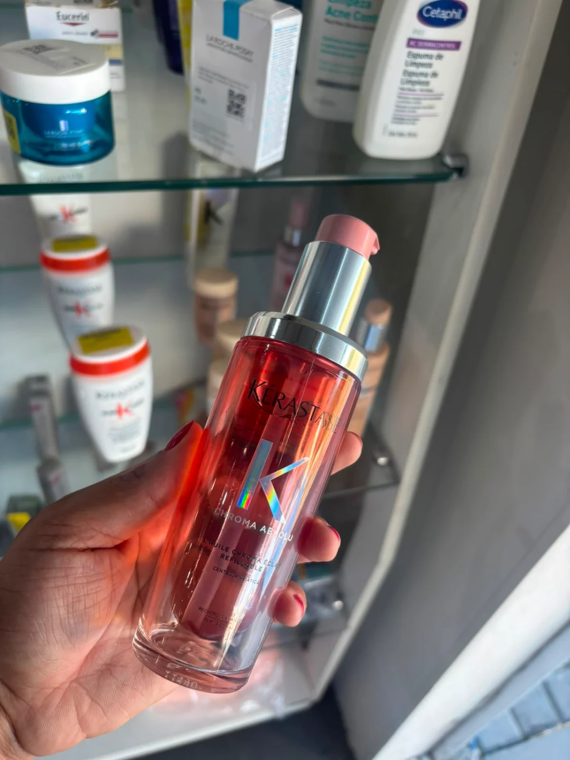 Oleo Capilar Chroma Eclat Recarregavel 75ml Kerastase - 1