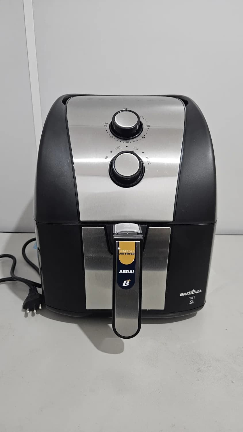 Fritadeira Air Fryer Britânia Gold 5,5L 1500W Antiaderente - 1