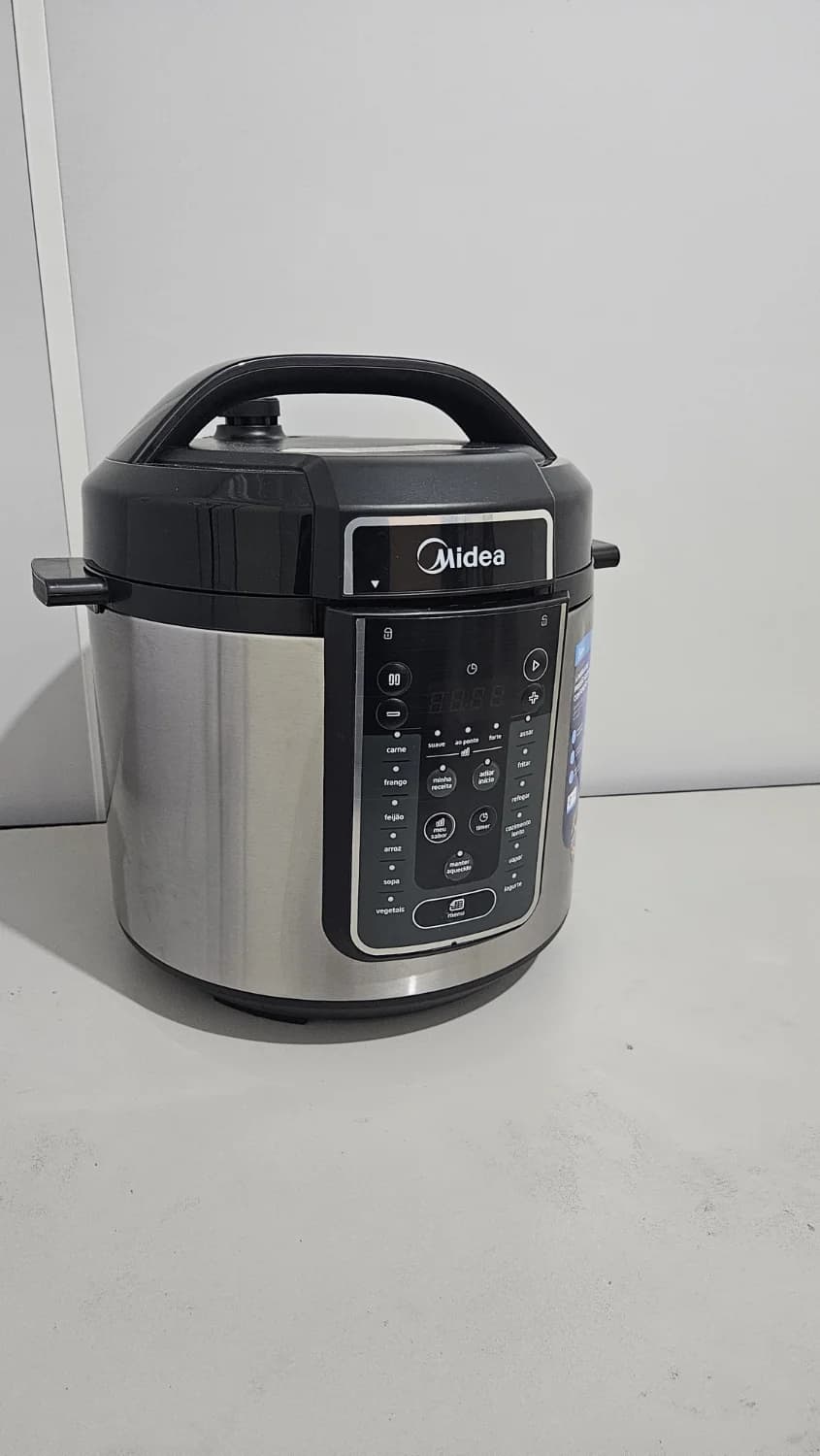 Panela de Pressão Elétrica 6 L MasterSteam Inox Midea - 2