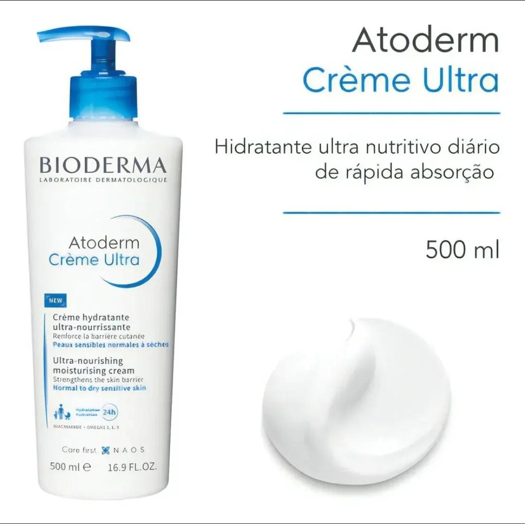 Creme Hidratante Atoderm Creme Ultra 500ml Bioderma - 1