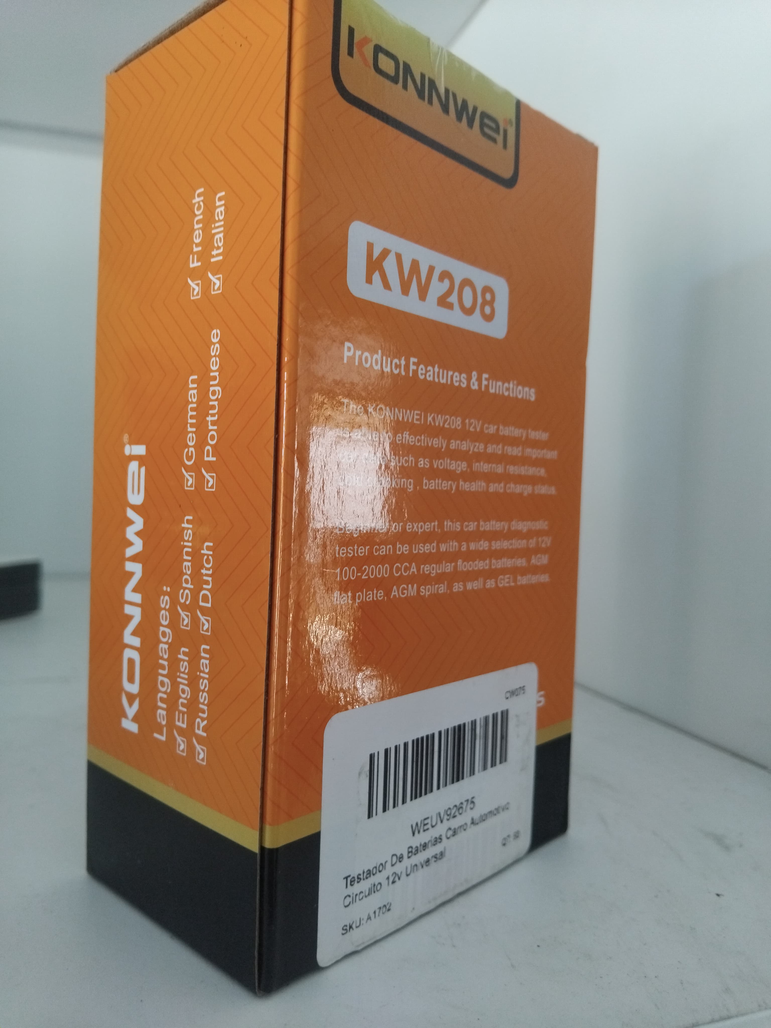 Testador De Baterias Carro Automotivo Circuito 12v Universal - 2