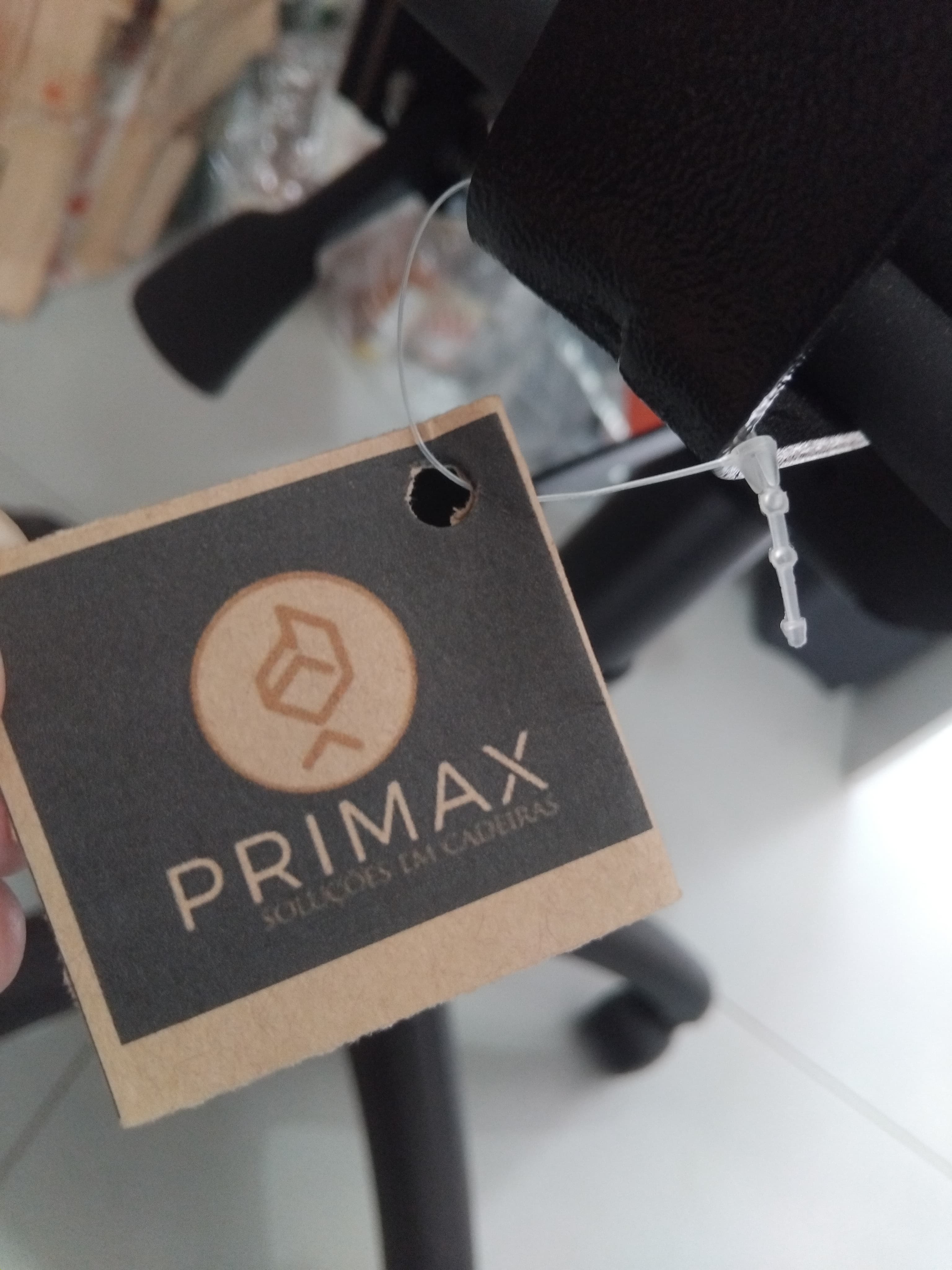 Poltrona Presidente Fraque Multi Regulavel Preta Primax Preto Couro Sintético - 3