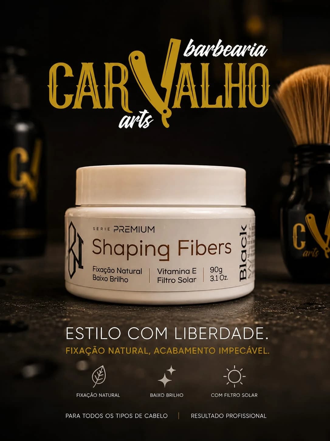 Pomada shaping fibers 90g - 1