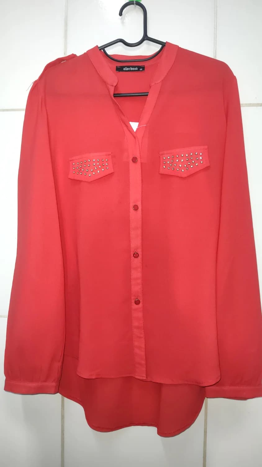 CAMISA FEMININA MANGA LONGA - 1