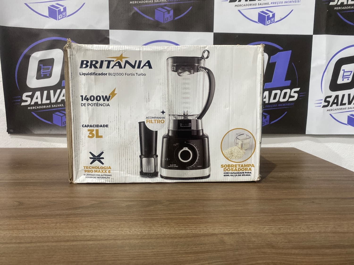 Liquidificador Britânia Blq1380p Pro Maxx 6 3l Inox 127v - 1