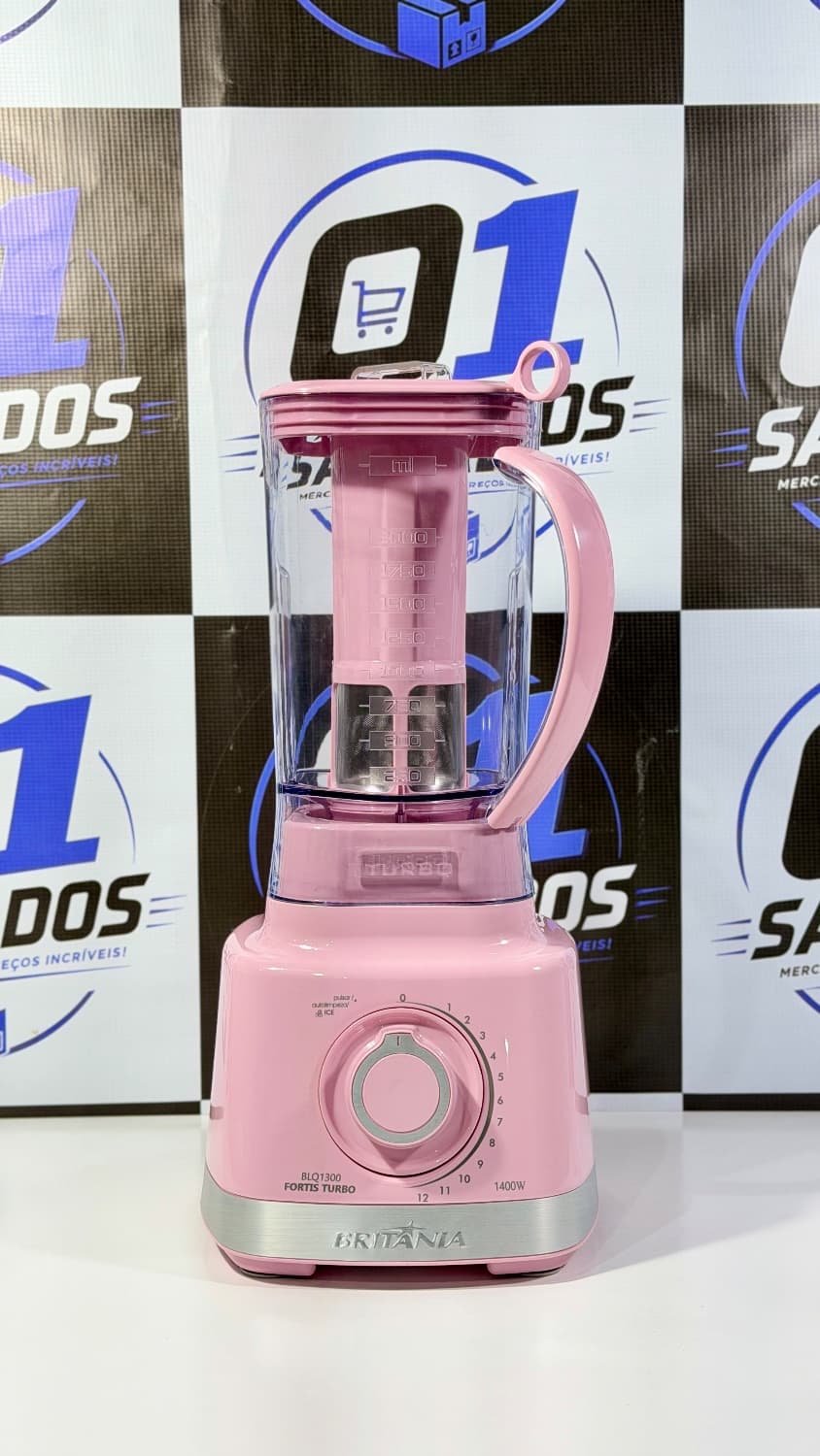 Liquidificador Britânia Blq1300rs Pro Maxx Turbo 1200w 220v - 1