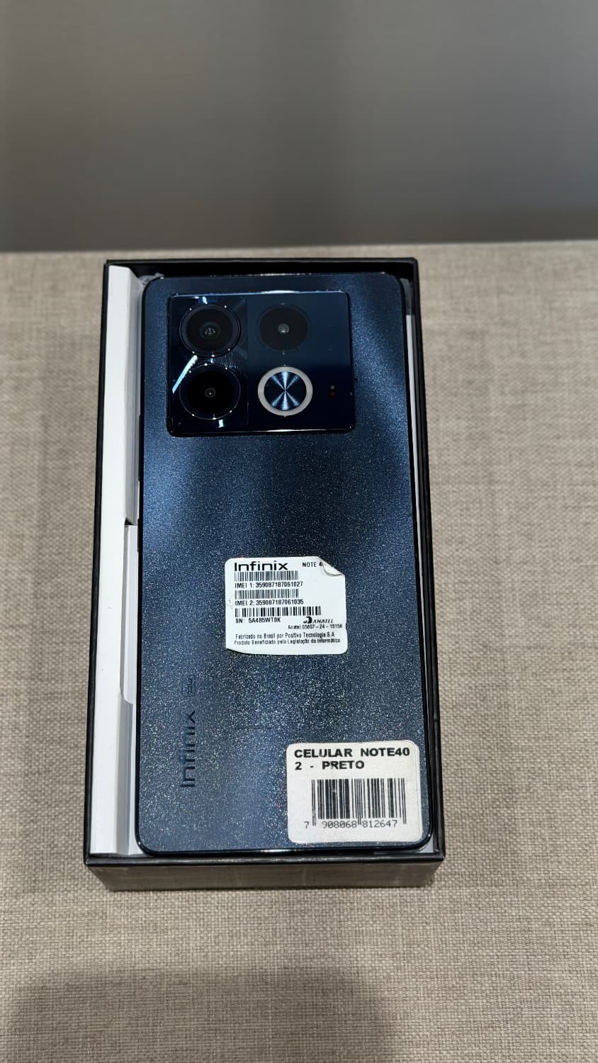 Celular Smartphone Infinix Note 40 5G Mediatek 8Gb Ram - 2