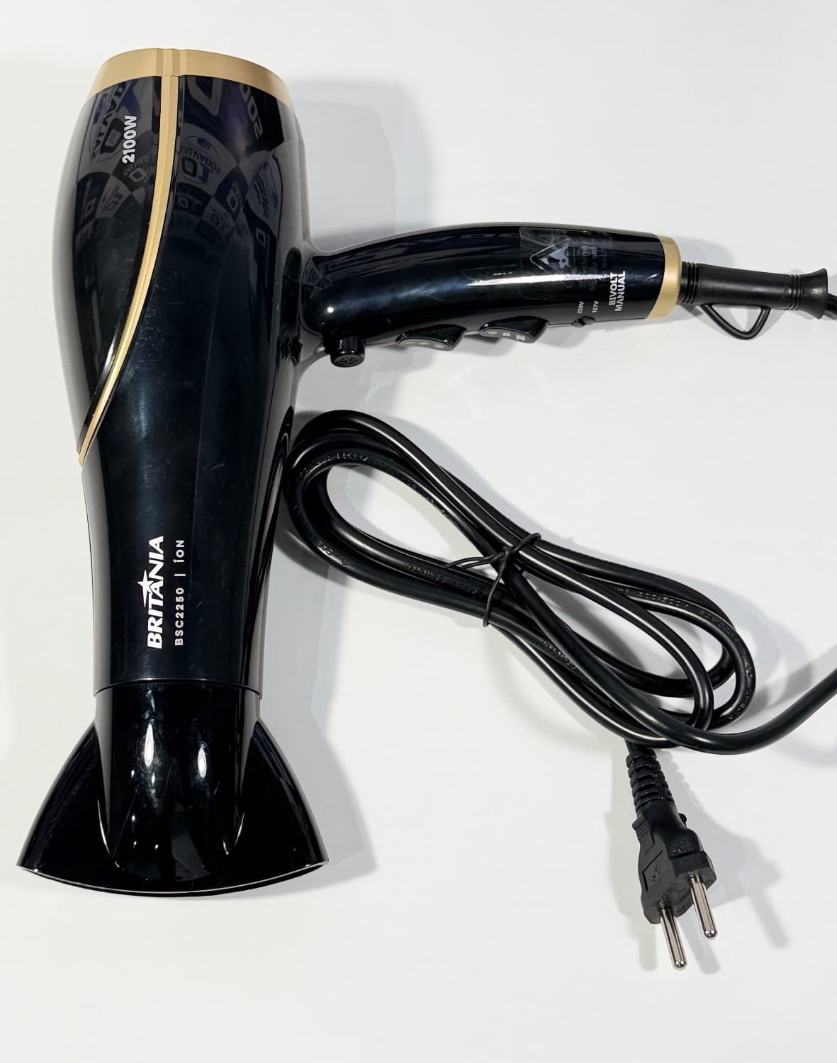 Secador de Cabelos Britânia 3 Temperaturas 2100W BSC2250 Bivolt - 2