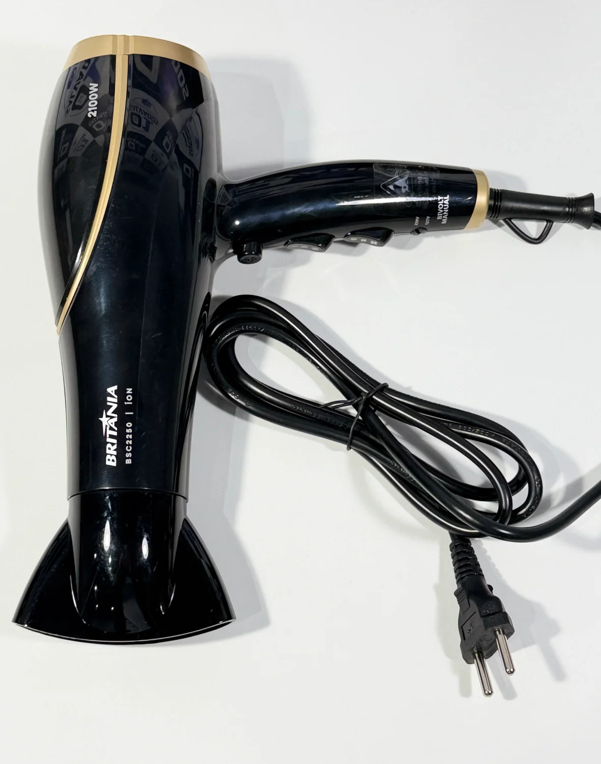 32 - Secador De Cabelos Britânia Bsc2250 2100w Preto - 2