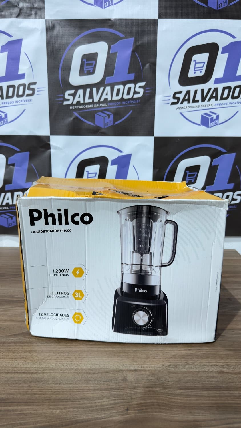 Liquidificador Philco Ph900 Turbo Pro 3l 12 Velocidades - 1
