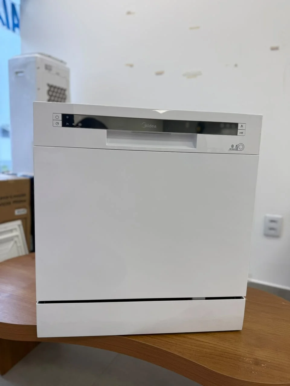 Lava Louças 8 Serviços Midea Cor Branca - 1