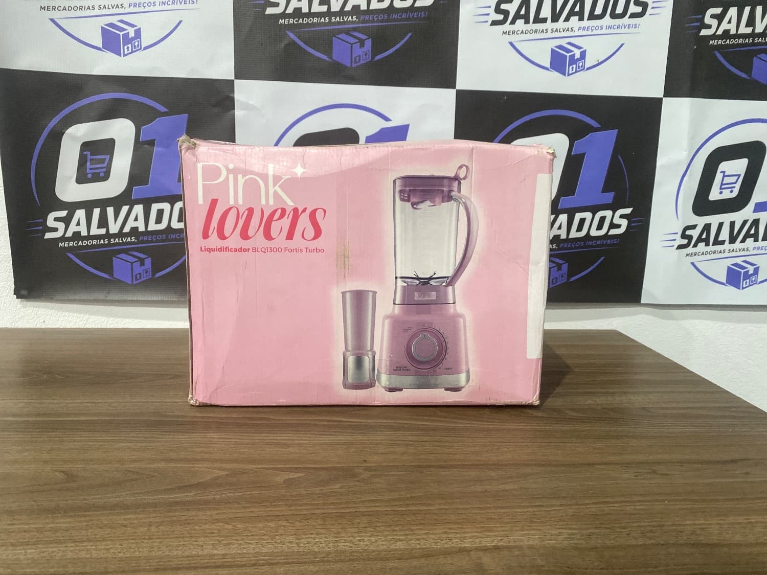 Liquidificador 110v Rosa Lindo Britânia Blq1300 1200w Forte - 1