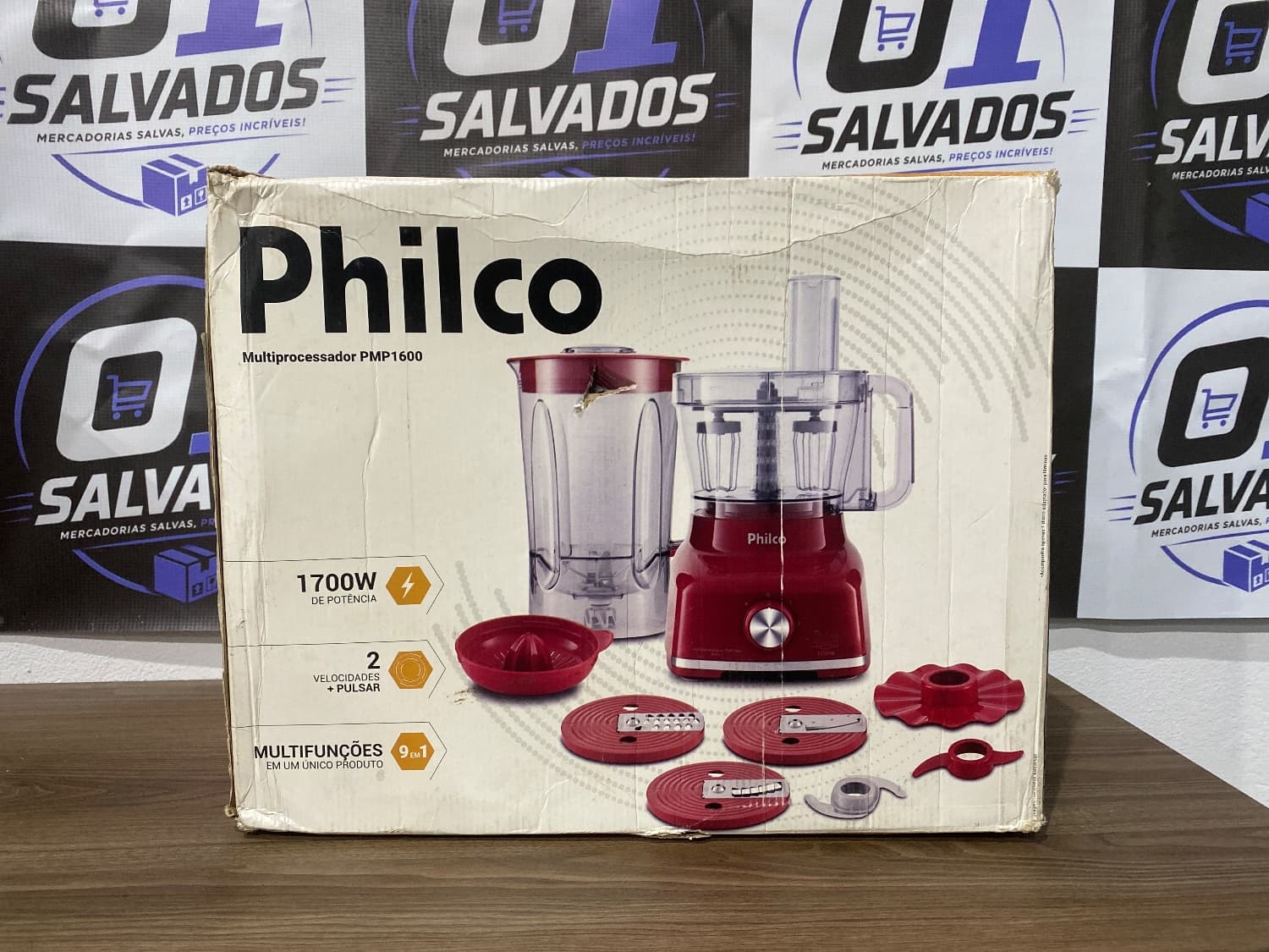 Multiprocessador Philco Pmp1600 9 Em 1 1700w 110v/127v - 1