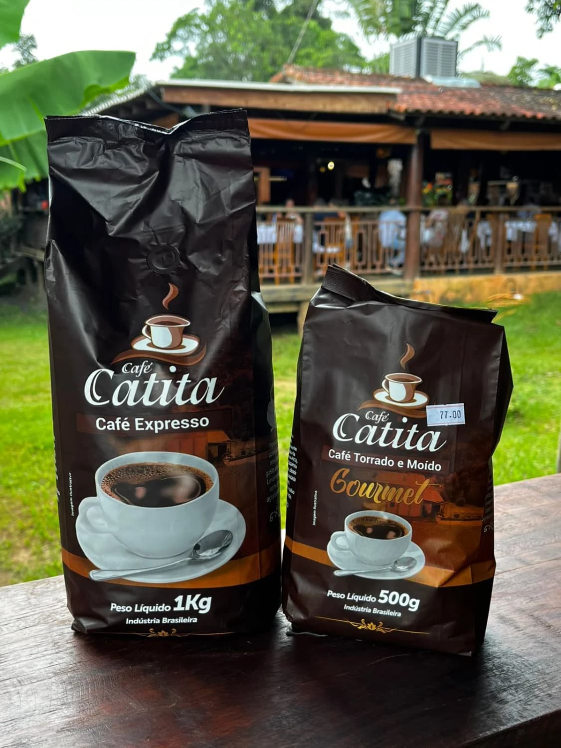 CAFÉ CATITA GOURMET EM GRÃOS 1 KG - 1