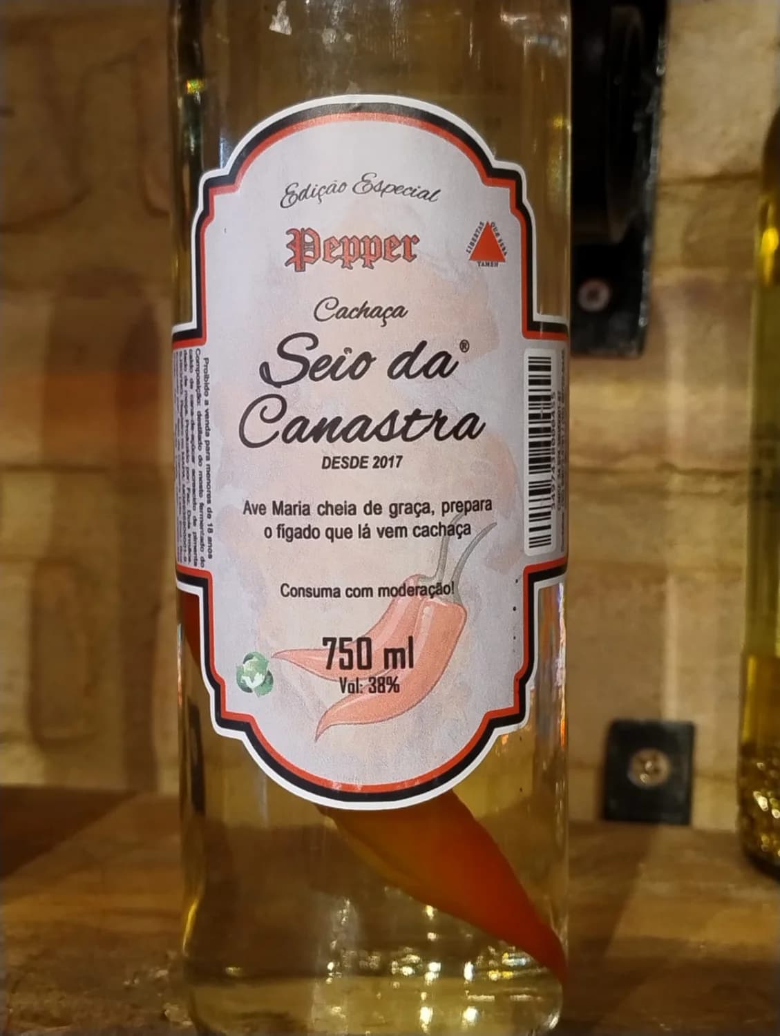 CACHAÇA PEPPER 750ml - 1