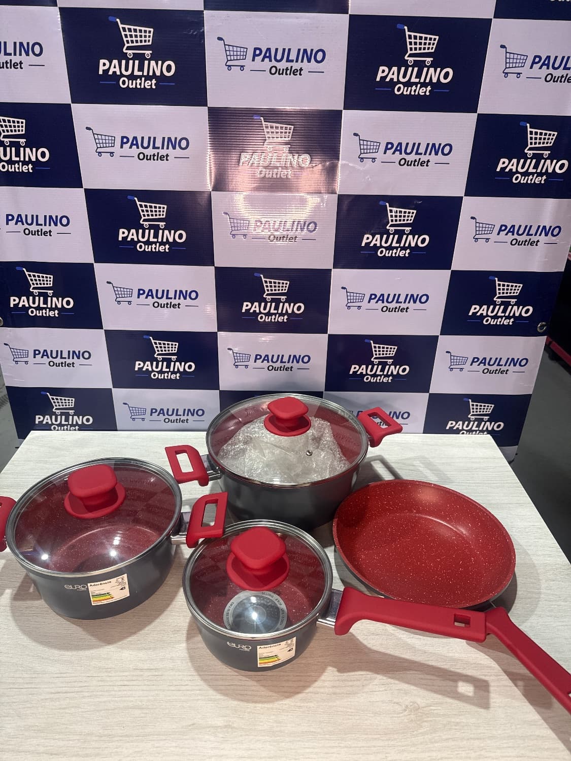 Jogo de Panela EuroHome - Novo - Sem Caixa - 1