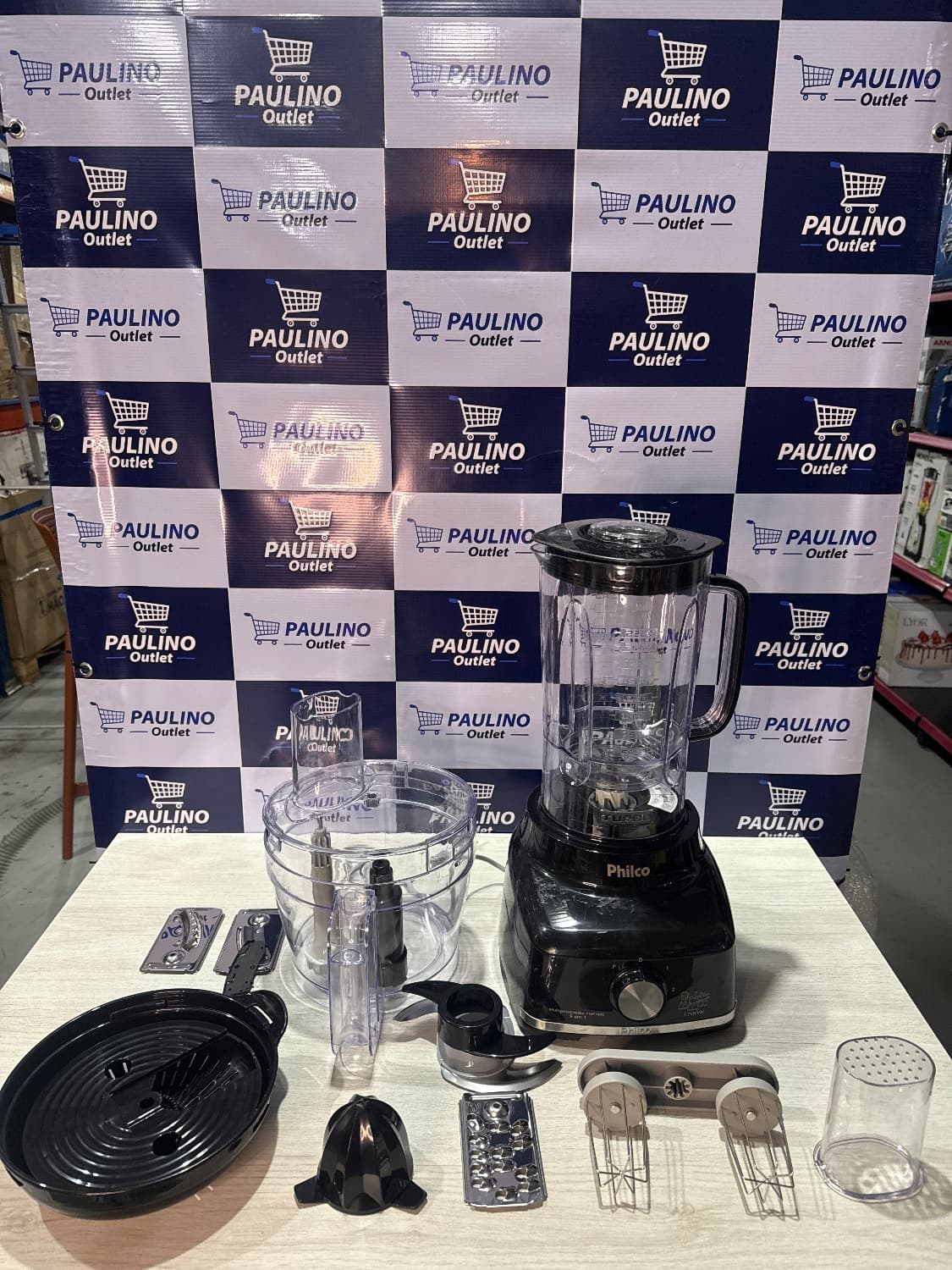 Multiprocessador Philco PMP1600P - Sem Uso - C/ avaria - 1