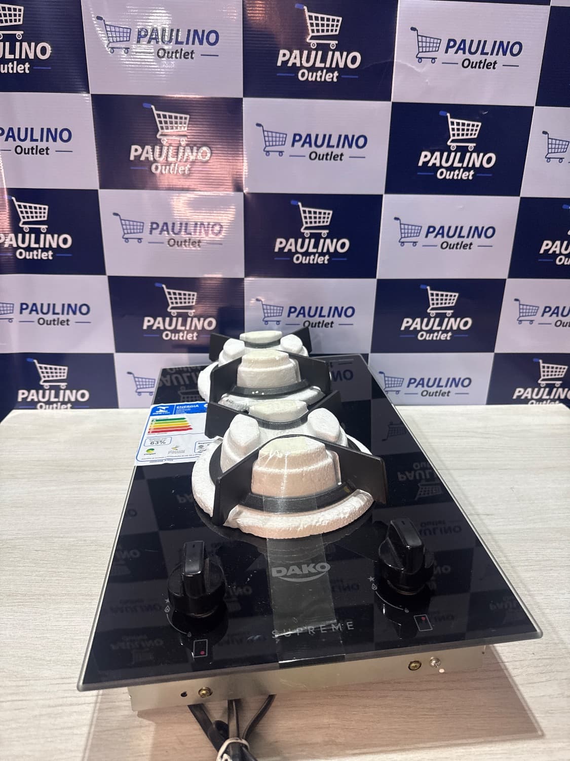 Cooktop Duas Bocas De embutir Dako Supreme Bivolt (PEQUENOS DETALHES) - 1