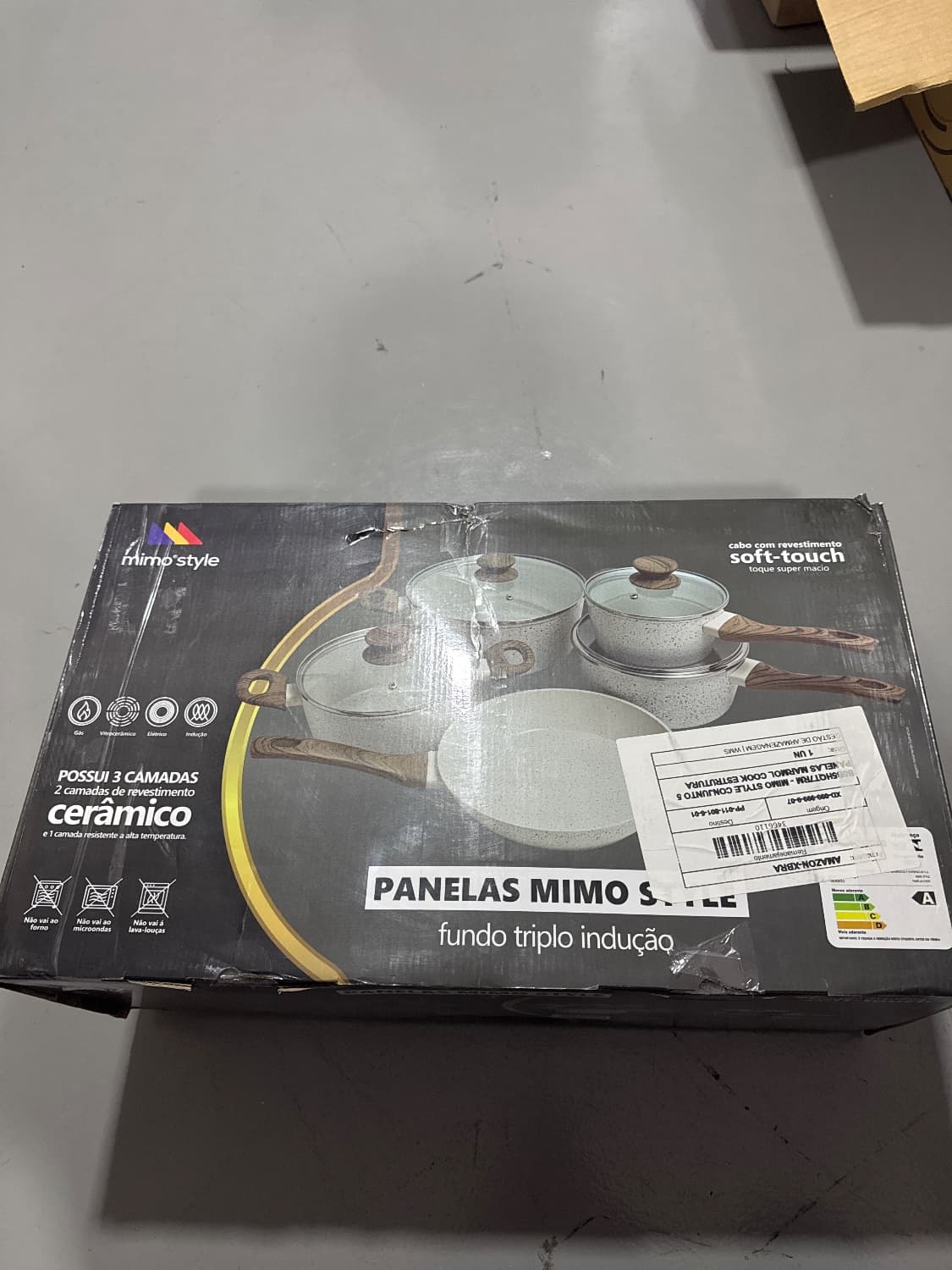 jogo de panela brinox - 1