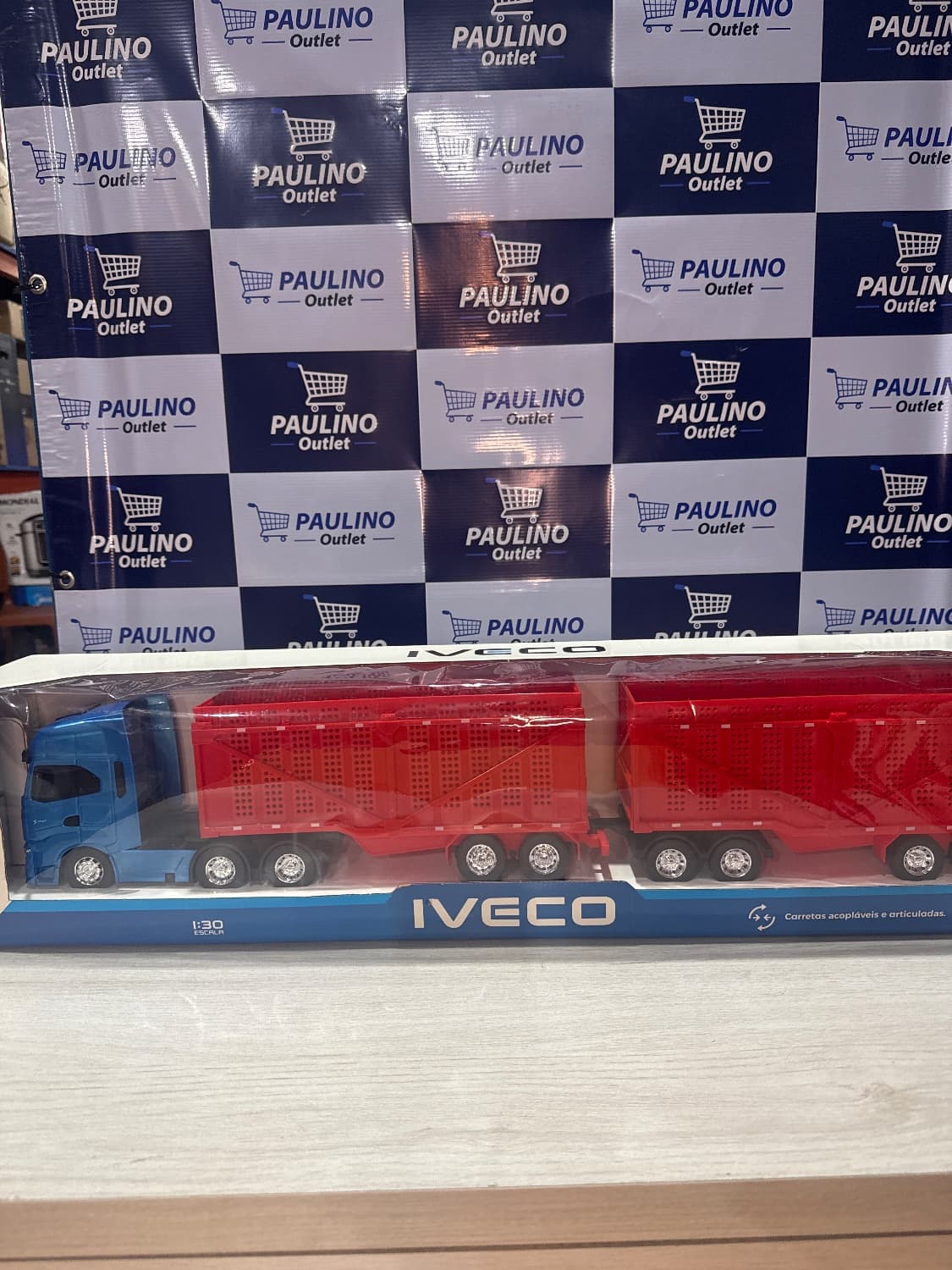 Caminhão Canavieiro Iveco Usual Brinquedos - 1