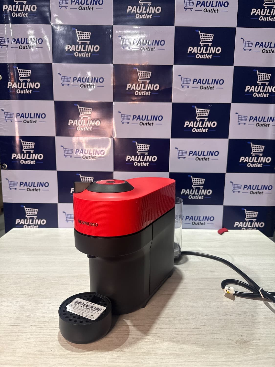 Cafeteira Nespresso Vertuo Pop Vermelha -NOVO - SEM CAIXA - 1