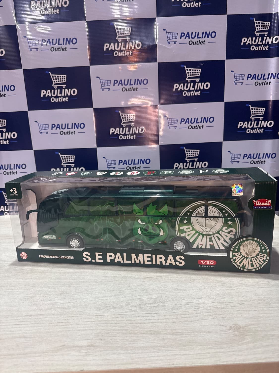 Onibus Do Palmeiras Usual Brinquedos - 1