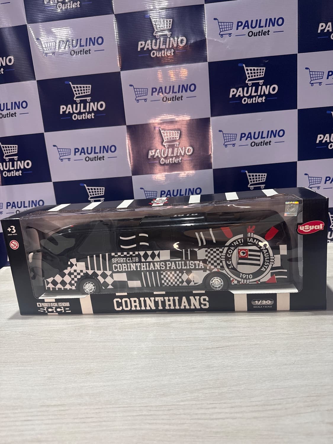 Onibus Do Corinthians Usual Brinquedos - 1