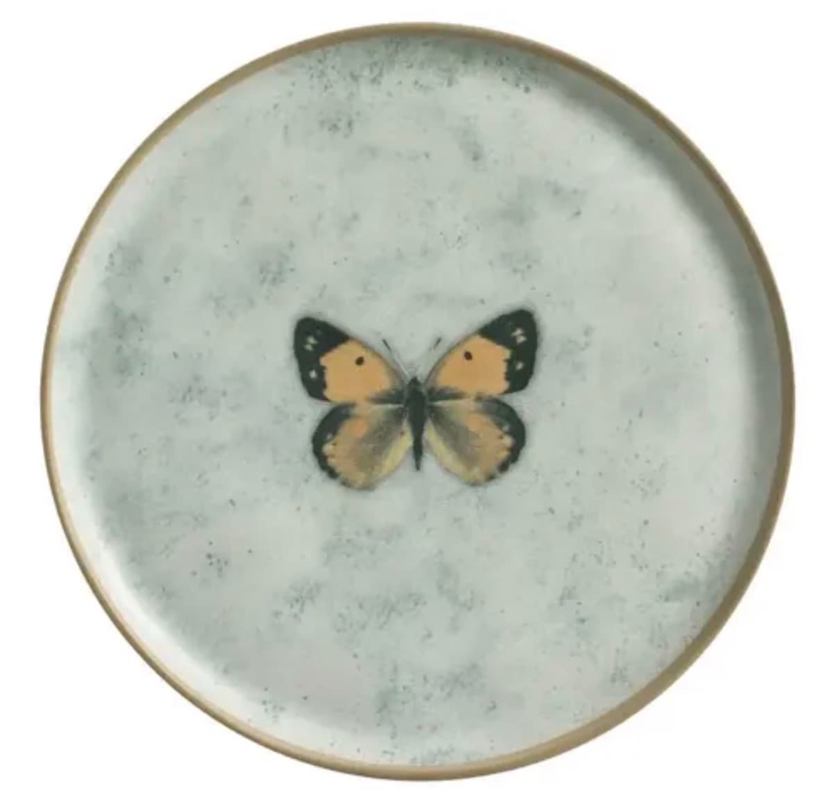 Pratos Raso Borboleta - 1