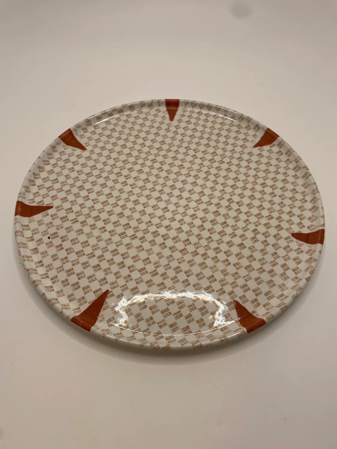Prato Sobremesa – Linha Basic, padrão Mundi - 1