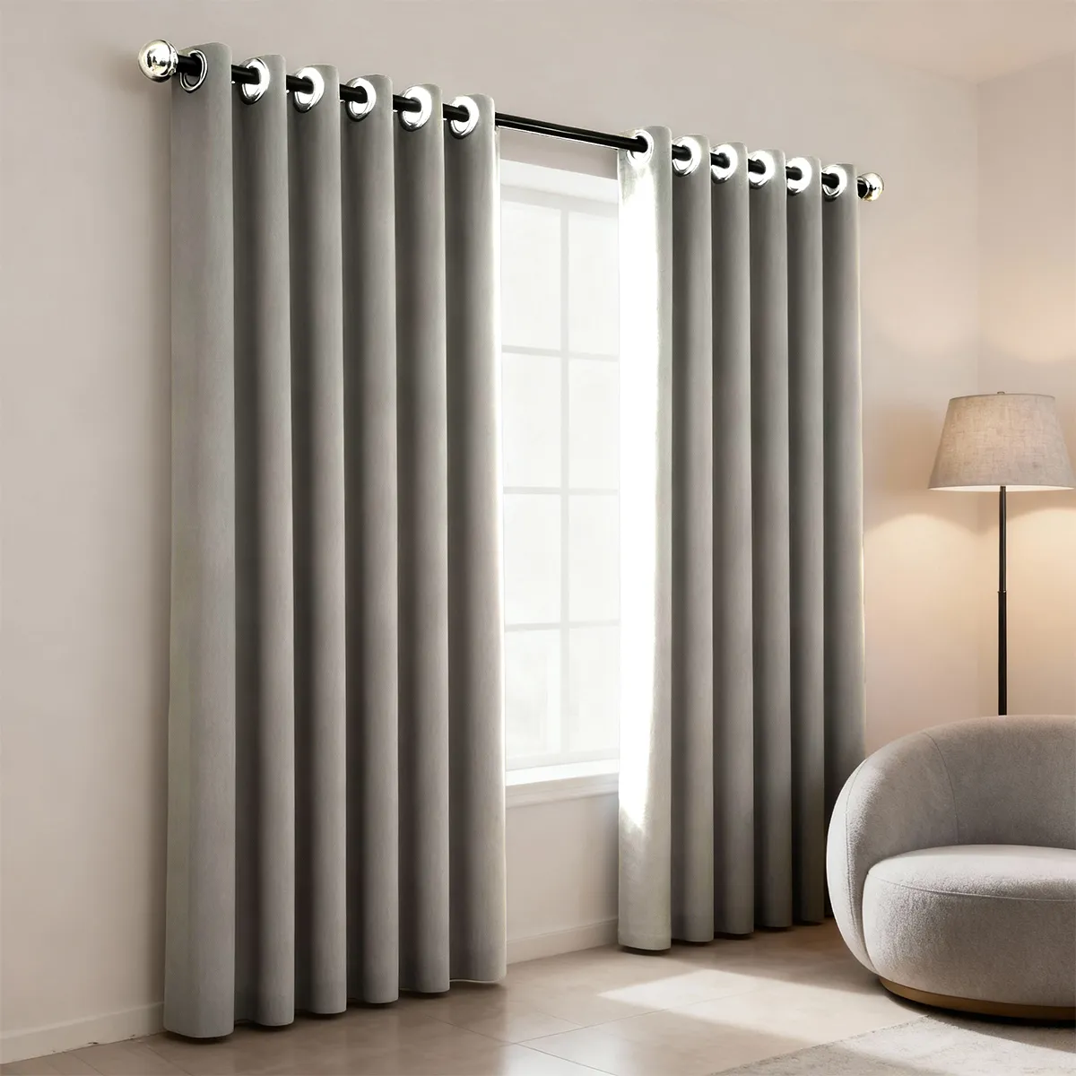 Cortina Eclipse Cortaluz 100% Blackout Tecido 260x230 - Camesa - 1