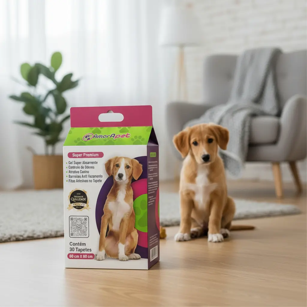 Tapete Higiênico 80x60 Super Premium Cachorro 30 Unidades - 1