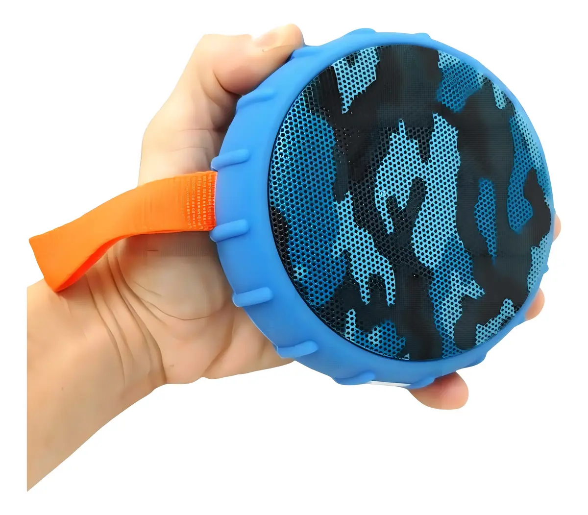 Caixinha De Som Altomex AL-652 Bluetooth Pequena Portátil Resistente Água Cor Azul - 1