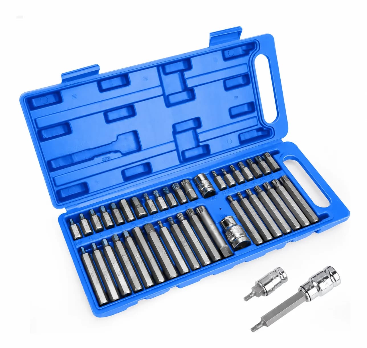 Jogo Chave Torx E Allen 40 Peças Multidentada Ferramentas - 1