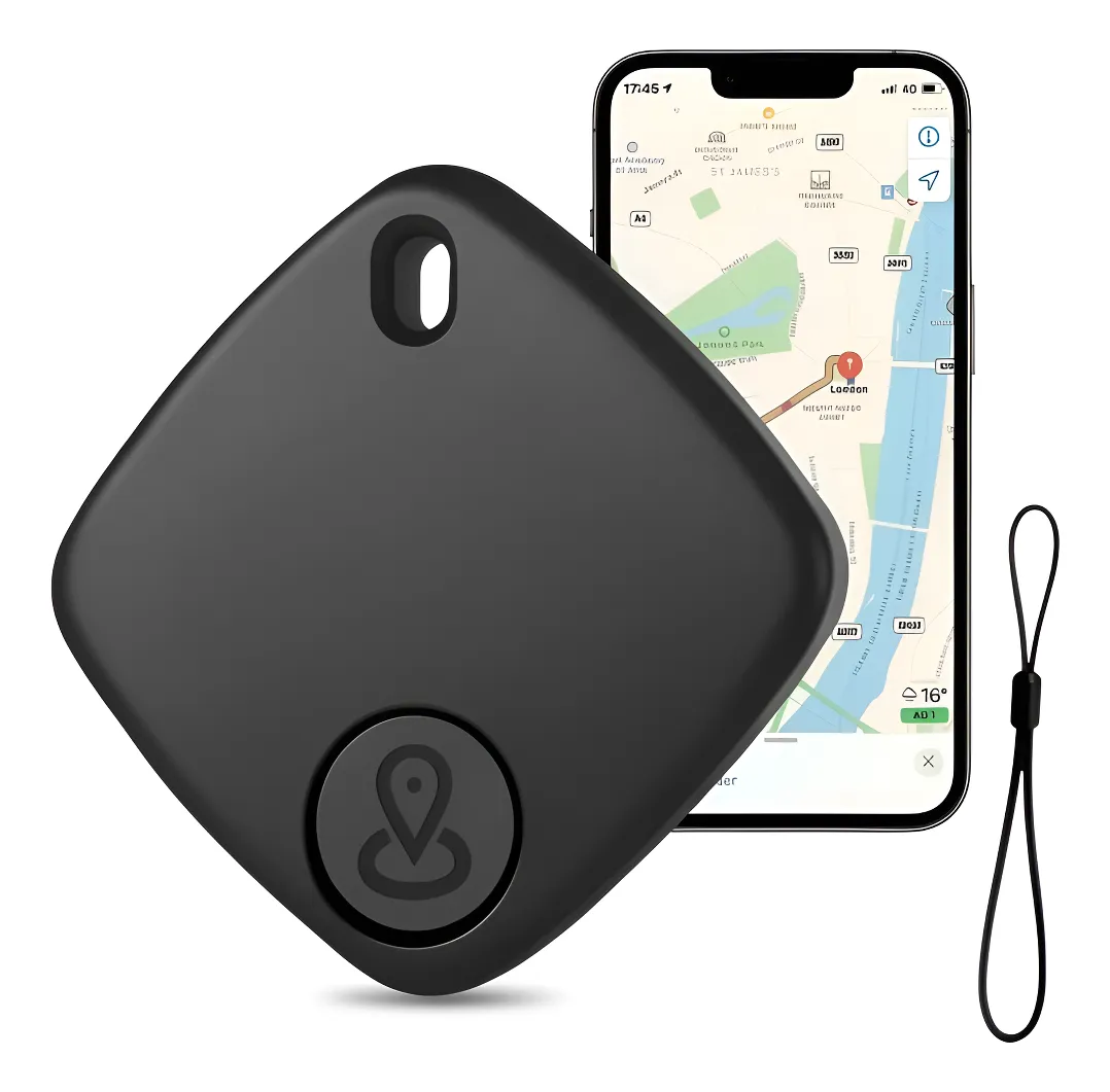 Rastreador Localizador Inteligente Smart Tag Gps P/ Android Preto - 1