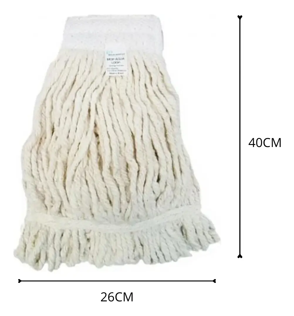Refil Mop Úmido Cabeleira Ponta Dobrada E Cinta Mop Liquido - 1