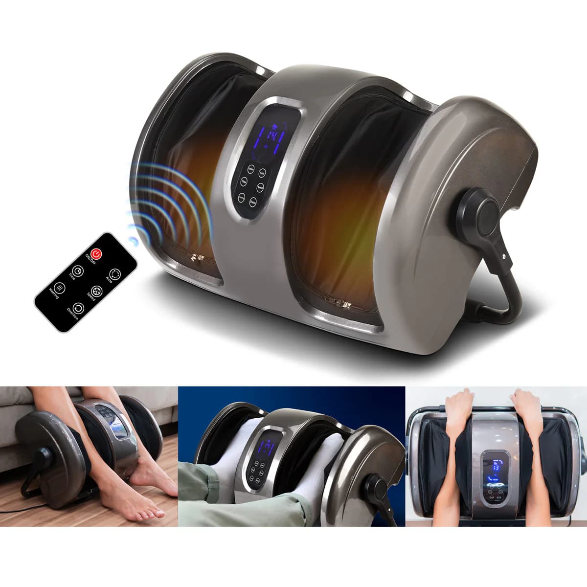 Massageador De Pés E Pernas Elétrico Foot Shiatsu Bivolt 💳 Até 6X No Cartão de Credito - 1