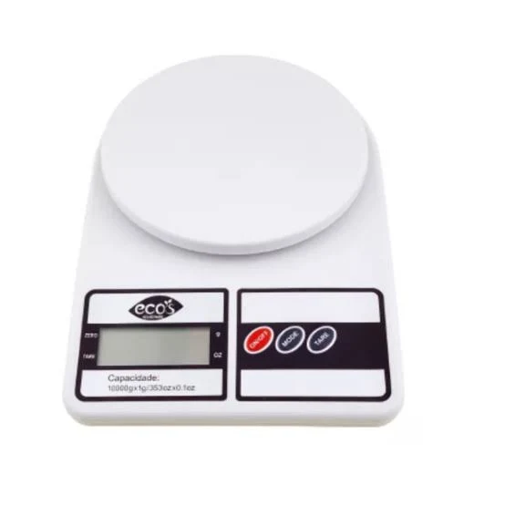 Balança Digital Cozinha Dieta 10 Kg - Ecos - 1