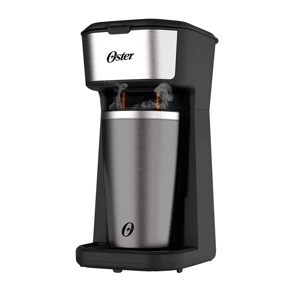 Cafeteira Oster 2Day Inox 2 em 1 com Copo Térmico - 220V - 1