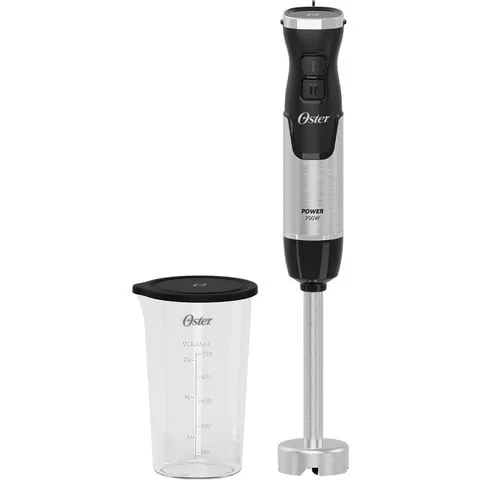 Mixer Power Oster - Preto e Inox, 127V - 1