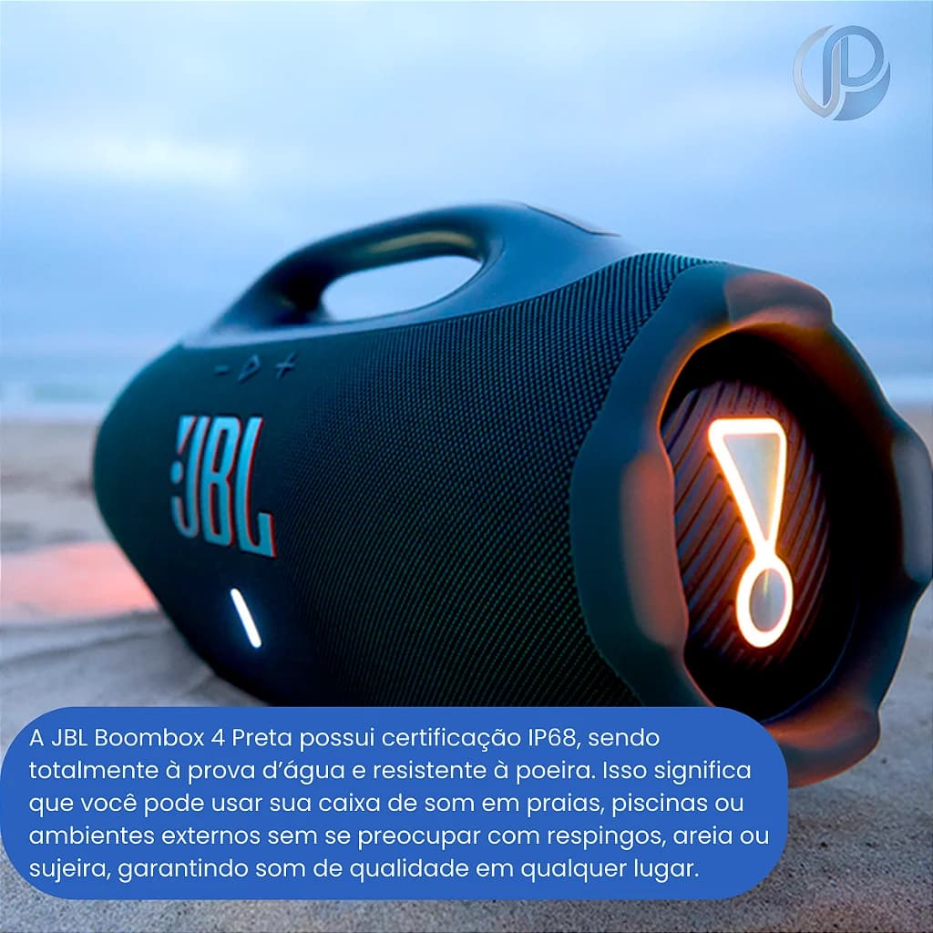 CAIXA BT JBL BOOMBOX 4 BLACK - 3