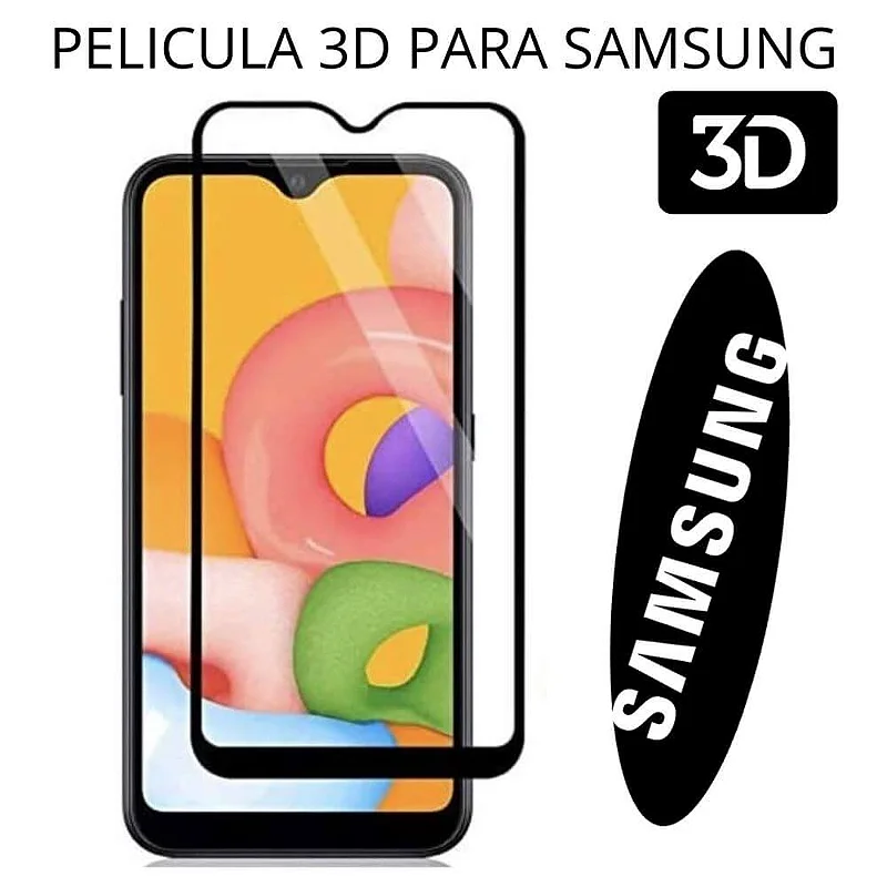 PELICULA VIDRO 3D SAMSUNG A02 - 1